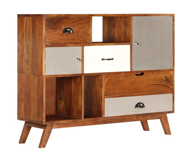 Aparador console armário unidade de armazenamento Castanho