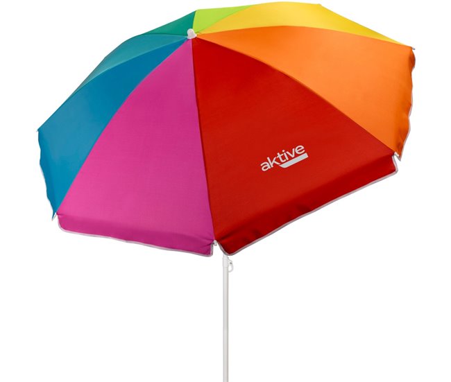 Guarda-sol com proteção UV50 Aktive Beach Multicor