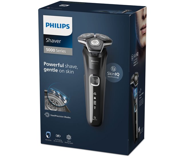 Aparador de Cabelo-Máquina de Barbear S5898/25 Preto