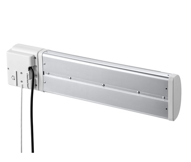 Aquecedor de halogéneo para banho 1200W Branco