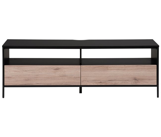 Beliani Mesa de TV SYDNEY 150 Preto