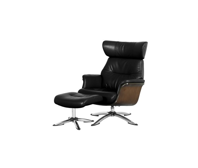 Cadeirão DELTA relax manual petro Preto