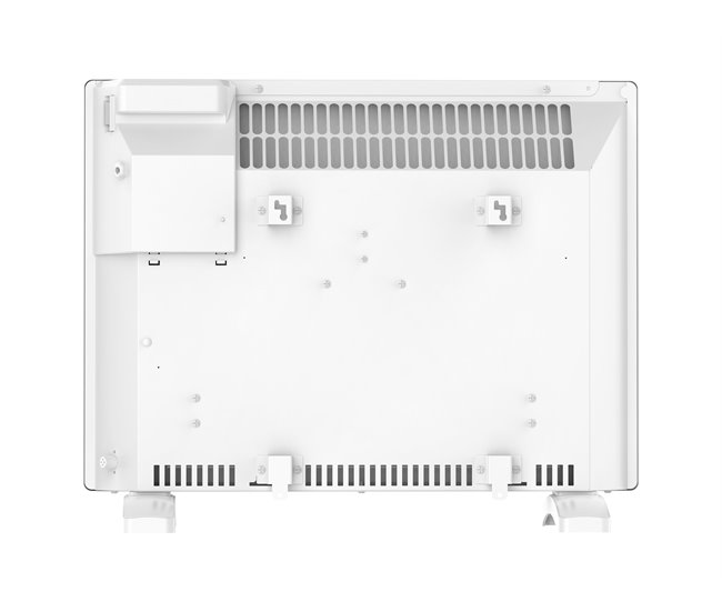 Painel do radiador com controlo digital Branco