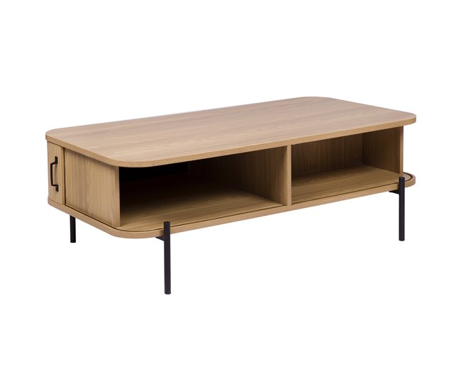 Mesa de centro ANNE cor madeira Carvalho