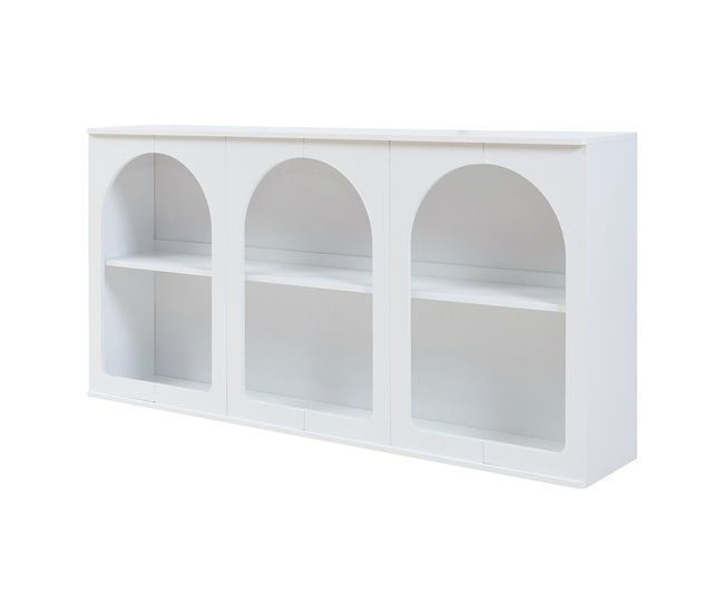 Aparador Trorhun MDF [en.casa] 160 Branco
