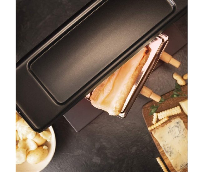 Raclette Cheese&Grill tradicional 6000 Preto Cecotec Preto