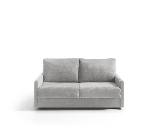 Sofá cama de 2 lugares AVA cinzento Cinza