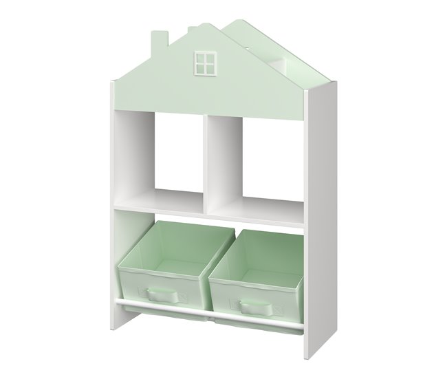 Estante para crianças Vipsali com 2 caixas [en.casa] GR1531651