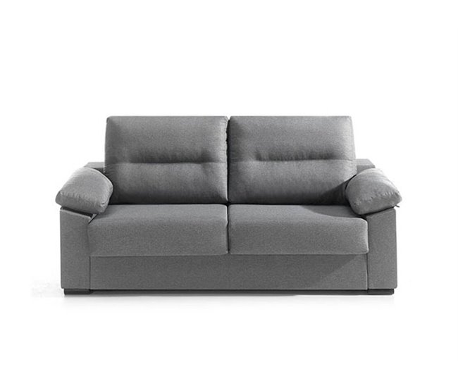 Sofá cama NELLY 3 lugares Cinza Claro