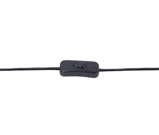 Beliani Lámpara de mesa HORTON Preto