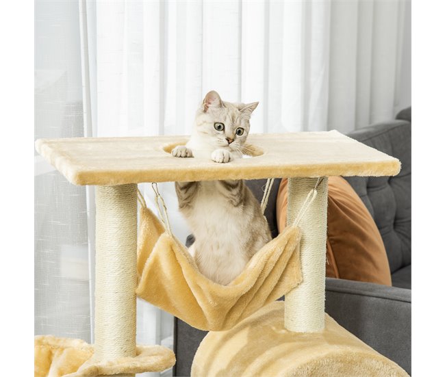 Árvore Arranhador para Gatos Bege