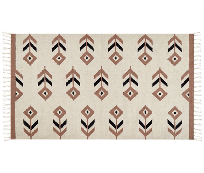 Beliani Kilim NIAVAN 80x150 Bege