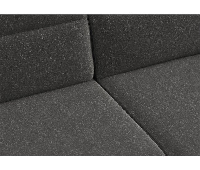 Chaise longue reversível com cama ERIC Cinza