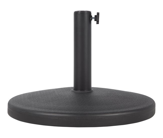 Base de guarda-sol NORDY 45x33cm preta Preto