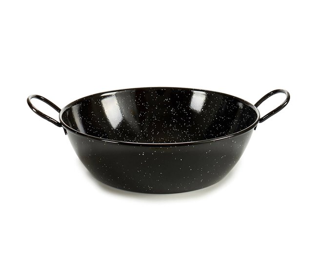 Frigideira funda  com alças Preto