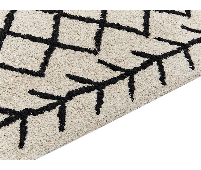 Beliani Pelos curtos BOZKIR 160x230 Bege