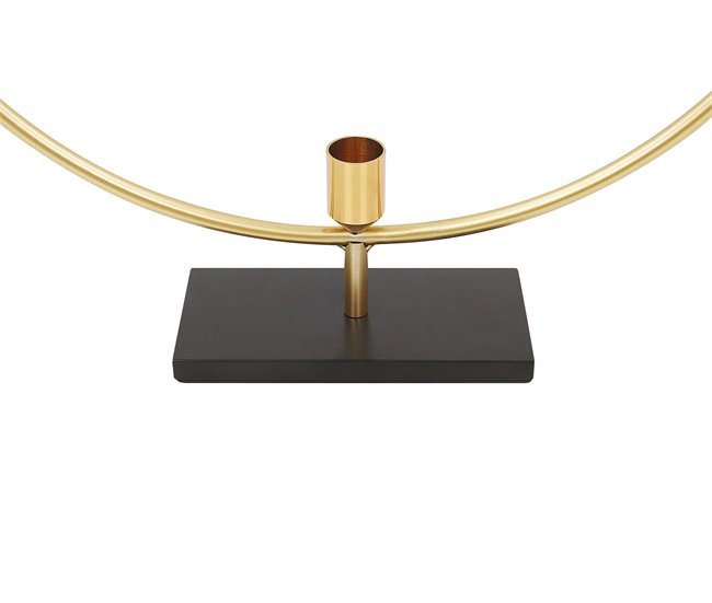 Beliani Candelabro SERAM Dourado