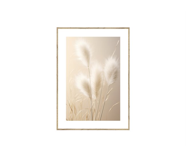 Quadro art deco HOJAS SECAS 35x50cm marca MARCOMUEBLE  Multicor
