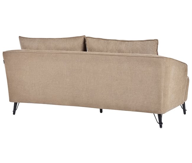 Beliani Conjunto de sofás HOBRO Branco