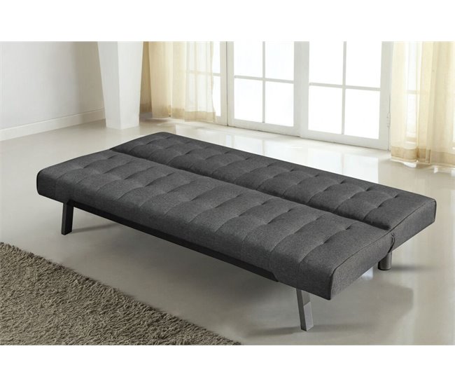 Sofá cama Nahia Cinza