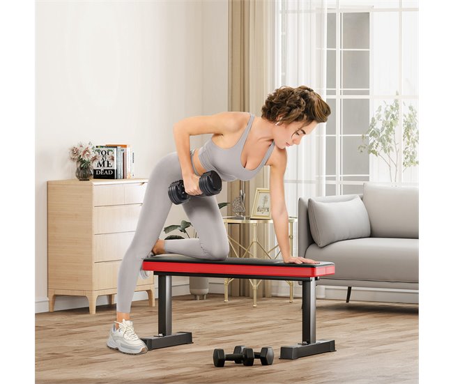 Banco de Musculação Aço e PU SPORTNOW Preto