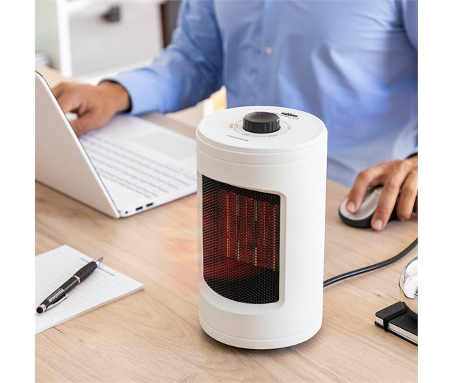 Aquecedor Cerâmico Oscilante Preto