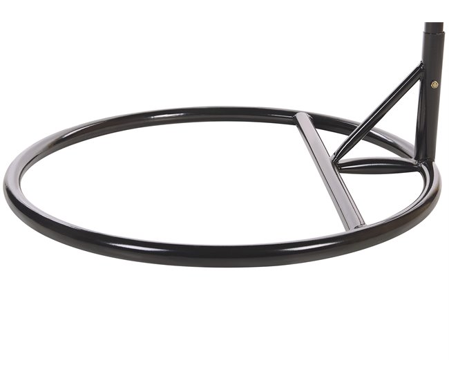 Beliani Sillón colgante ARSITA Cinza