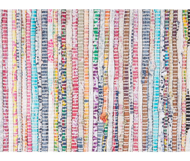 Beliani Entrelaçado MERSIN 80x150 Multicor