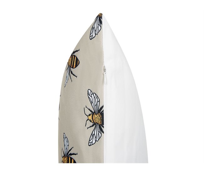 Beliani Almofada de jardim CANNETO 40x60 Bege