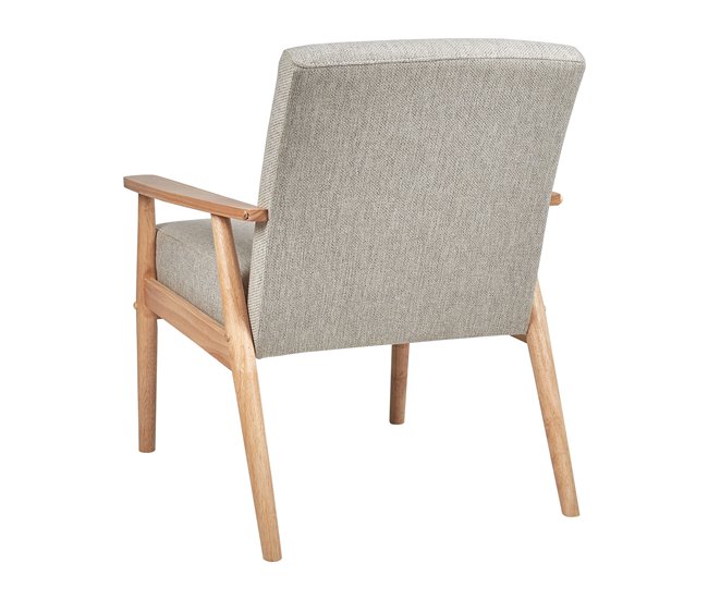 Beliani Sillón ESRUM Cinza