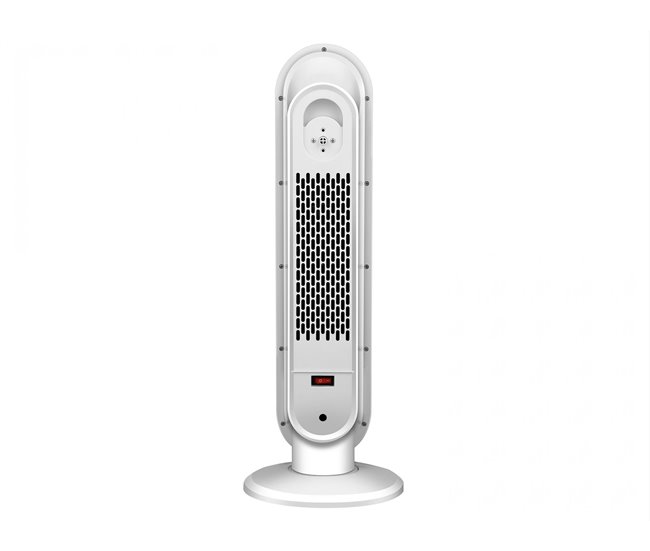 Aquecedor digital em torre de cerâmica 2000W Preto