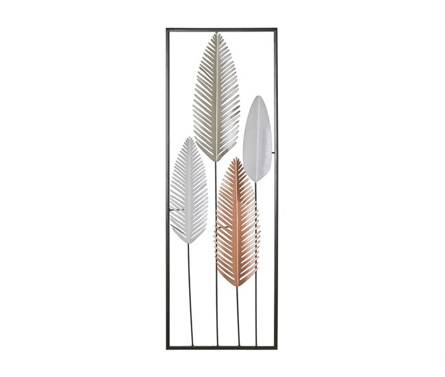 Beliani Decoración de pared NIOBIUM Cinza