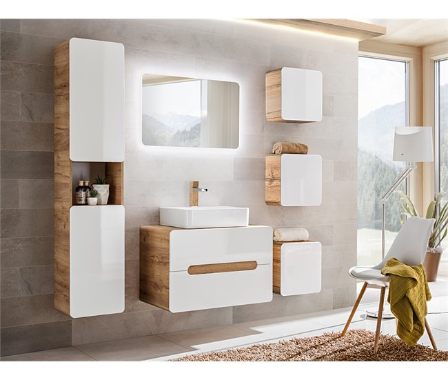 ARMÁRIOS LATERAIS ARUBA 35 Branco
