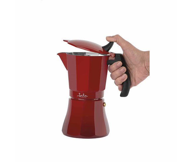 Cafeteira Italiana Cafetera de inducción Vermelho