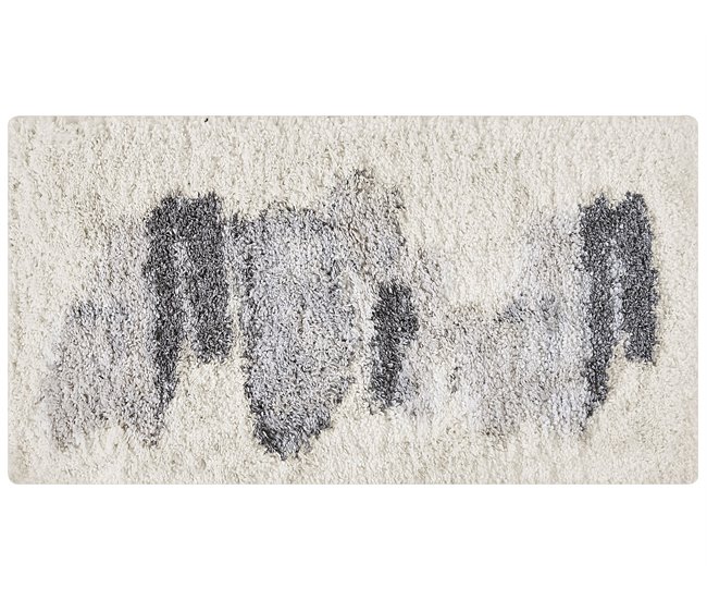 Beliani Shaggy (pelos longos) MASIS 80x150 Cinza Escuro