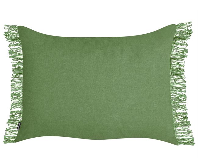 Beliani Almofada decorativa MABA Verde