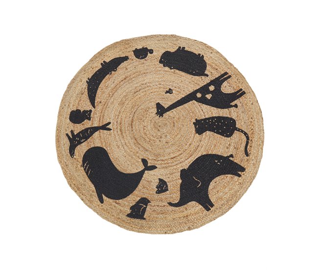 Beliani Pelos curtos EARTH Bege