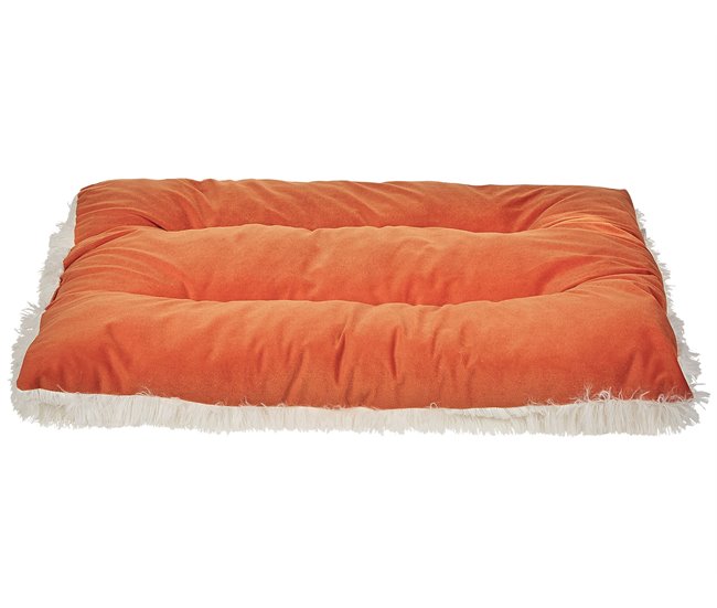 Beliani Cama para animais de estimação ERGANI Laranja
