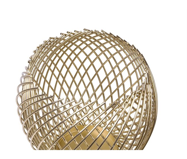 Beliani Candelabro TANDUY Dourado