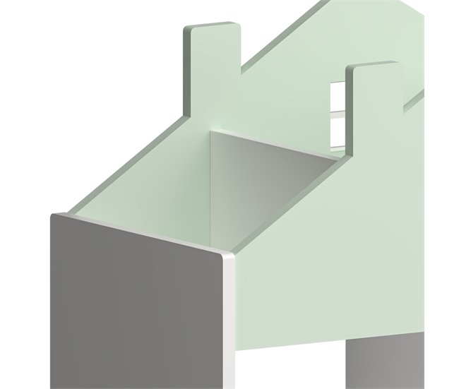Estante para crianças Vipsali com 2 caixas [en.casa] GR1531651