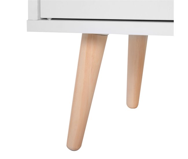 Armário Particle Board HOMCOM, casa - móveis de armazenamento 80 Branco