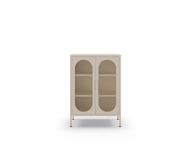 Aparador DIORA 100x70x40cm 2 portas Creme
