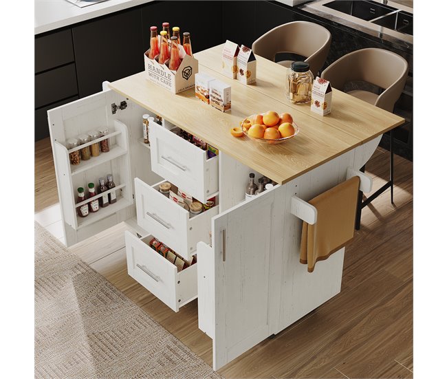 Armários de cozinha 135 Branco