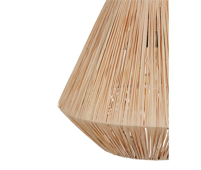 Beliani Candeeiro de tecto DAMIT Natural