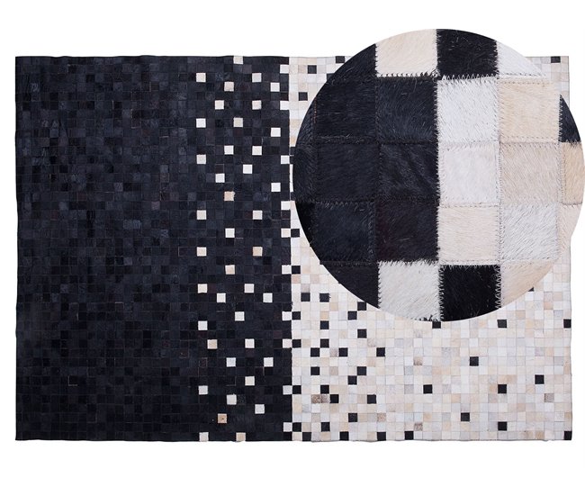 Beliani Patchwork ERFELEK 140x200 Multicor