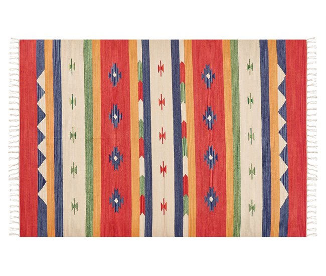 Beliani Kilim ALAPARS 140x200 Multicor