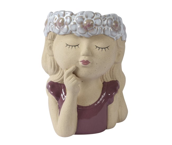 Vaso de flores BASILIA marca DECORIS Multicor