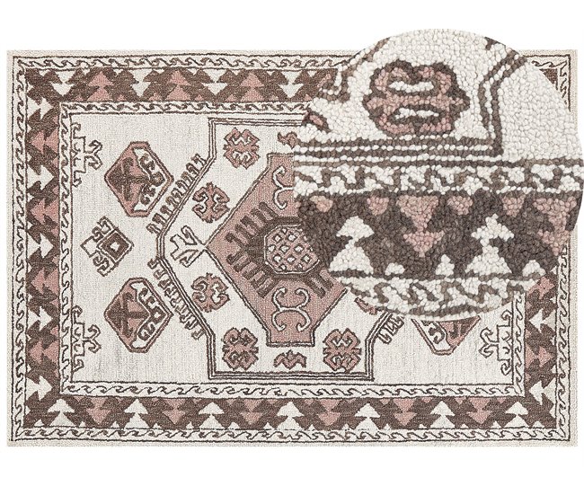 Beliani Pelos curtos TOMARZA 160x230 Multicor