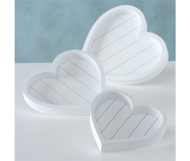 Centro de mesa HERZ BLANCO da marca BOLTZE Branco