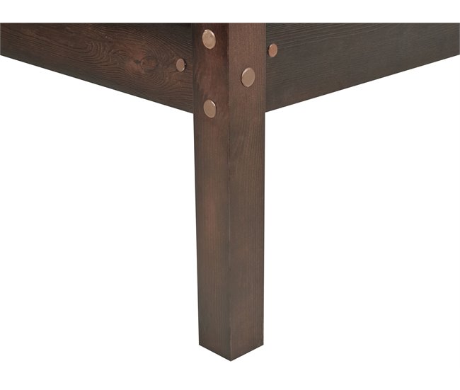 Beliani Beliche Pinho REGAT 97x208 Castanho